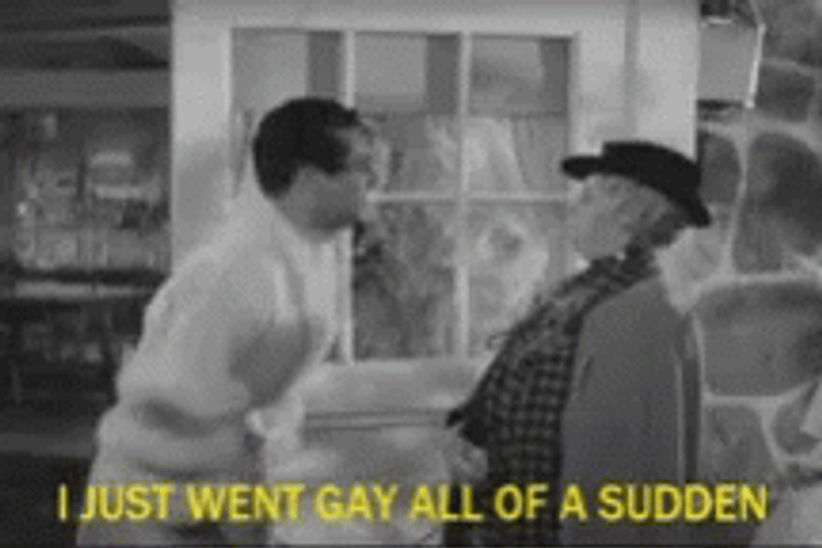 Ha Gay Chang Suddenly Went All Gay Man Jumps GIF