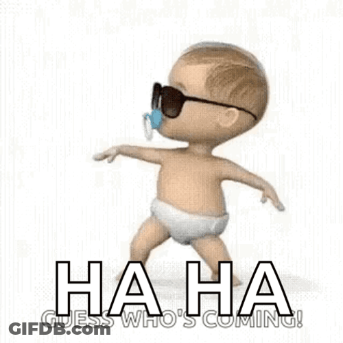 Ha Ha Baby Dance Guess Who's Coming GIF