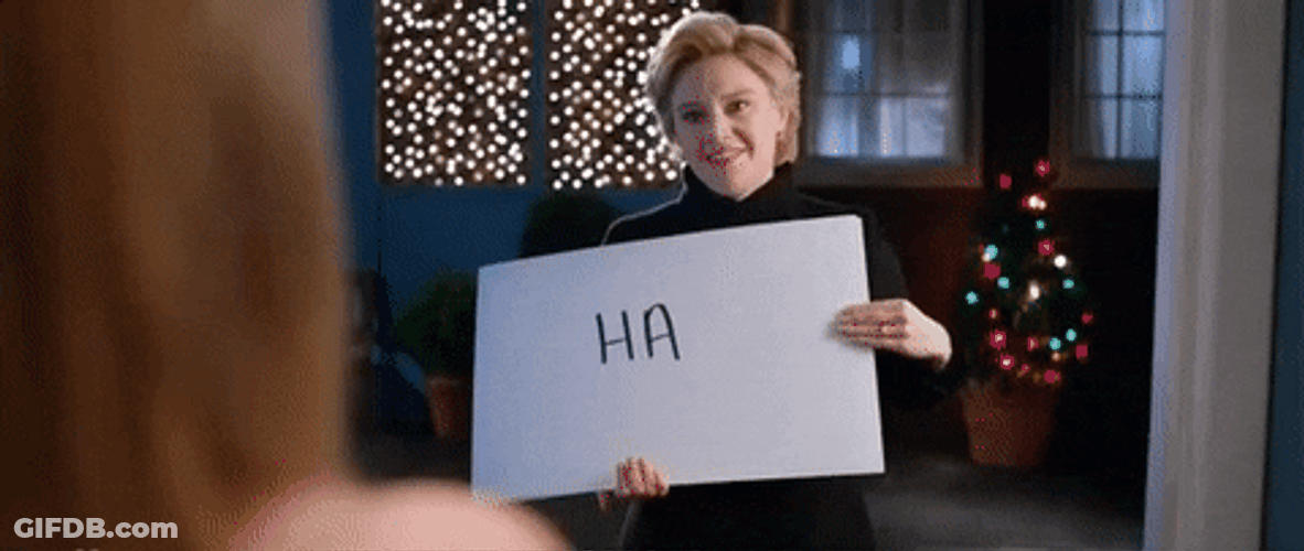 Ha Hillary Clinton Laughing GIF