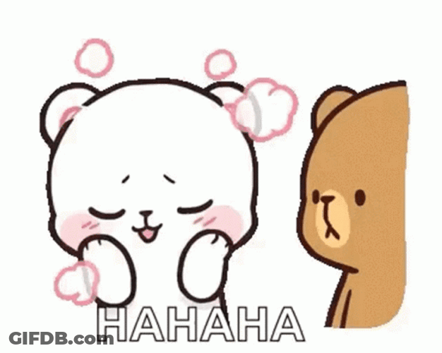 Ha Mocha Milk Love Punch GIF