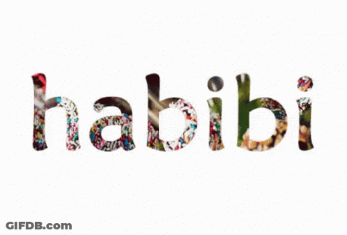 Habibi Floral Pattern GIF