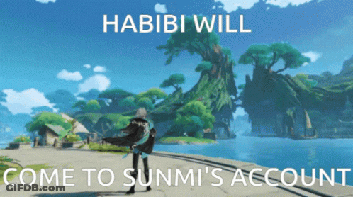 Habibi Will Come To Sunni's Account GIF