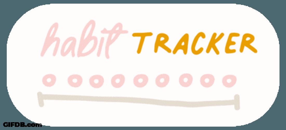 Habit Tracker Checklist GIF