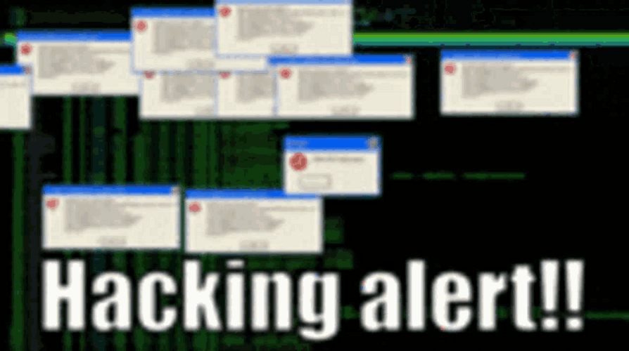 Hacker Hacking Alert GIF