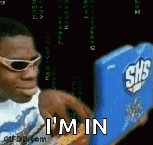 Hacker I'm In Hacking Screen GIF
