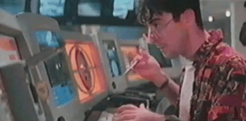 Hacker Im In Allan Cumming Flipping Pen GIF