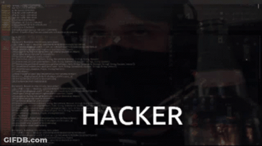 Hacker Im In Hacker Silhouette GIF
