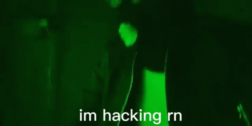 Hacker Im In Hoodlum Hacking Right Now GIF