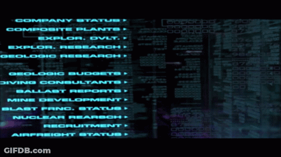 Hacker Screen Hackers The Movie GIF