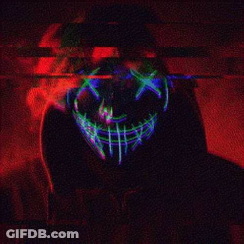Hacking Hacker Neon Screen GIF
