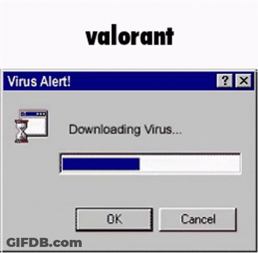 Hacking Screen Downloading Virus GIF