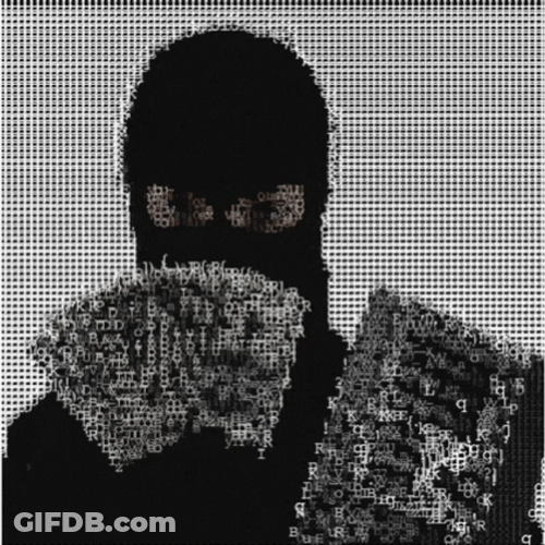 Hacking Screen Hacker Ascii Pixel GIF