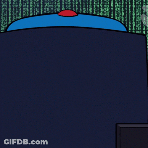Hacking Screen I Work In Tech GIF