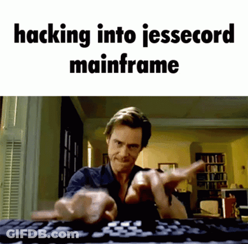 Hacking Screen Jim Carrey Frantic Keyboard Typing GIF