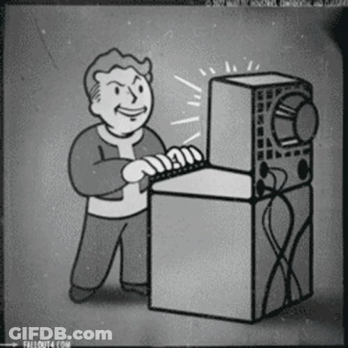 Hacking Screen Vault Boy GIF