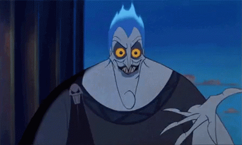 Hades Animated Disney Excited Waiting Reaction GIF