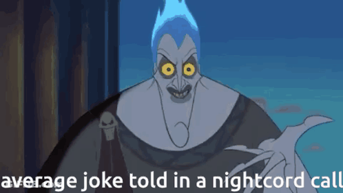 Hades Average Joke Told In A Nightcord Call GIF