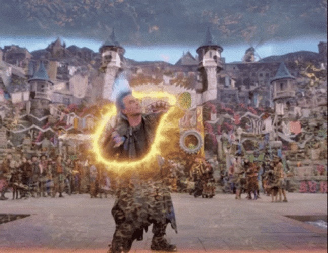 Hades Descendants 3 Movie Power Attack GIF