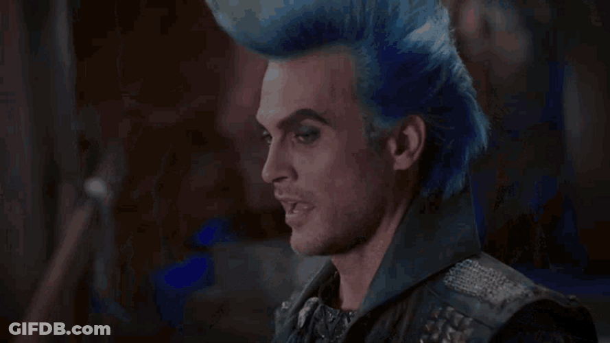 Hades Descendants 3 Movie Proud Annoyed GIF
