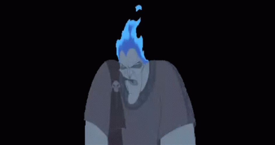 Hades Hercules Movie Angry Fire Blast GIF