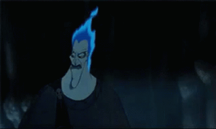 Hades Hercules Movie Blow Finger Gun GIF