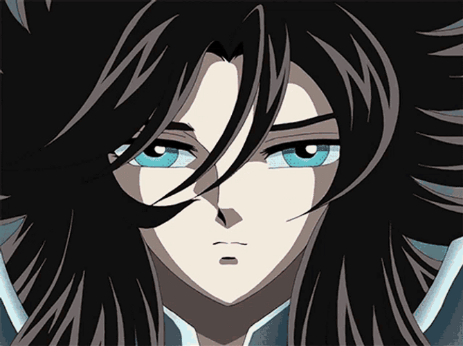 Hades Saint Seya Anime Eyes Flash GIF