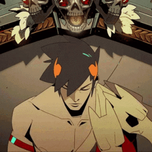 Hades Zagreus Hair Brush Underworld Game GIF