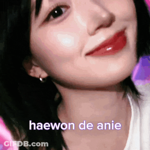 Haewon De Anie Nmixx Anie GIF