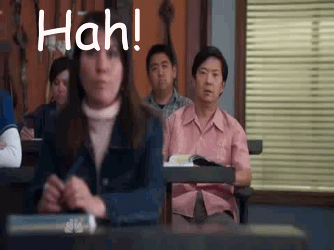 Hah Gay Senor Chang Shout GIF