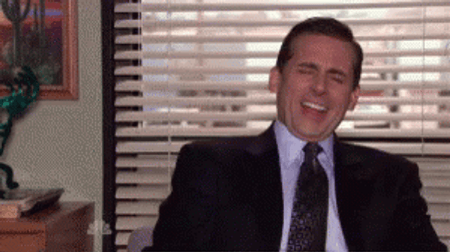 Haha Michael Scott GIF