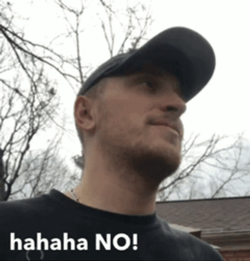 Haha No Guy Scared GIF