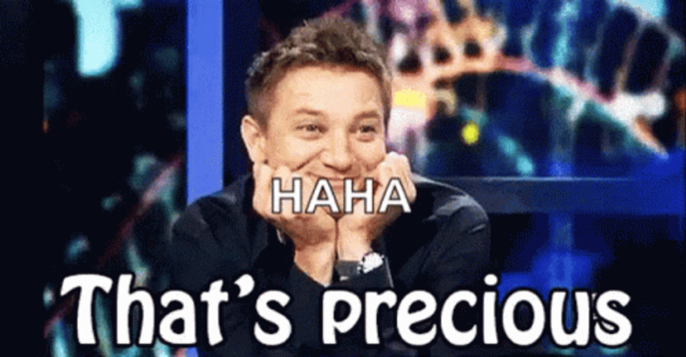 Haha That's Precious GIF