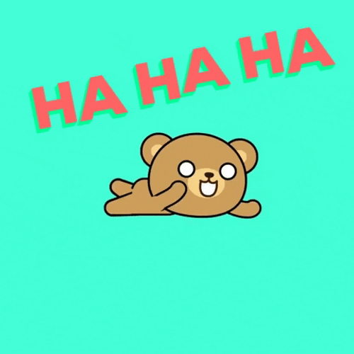 Hahaha Cute Bear GIF
