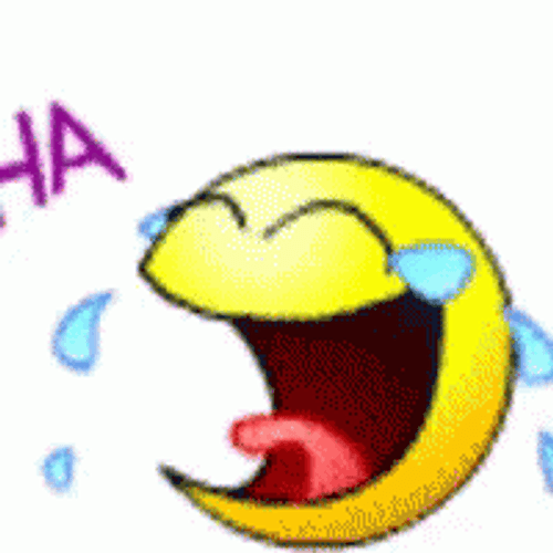 Hahahaha Emoji Laughing Out Loud Crying GIF