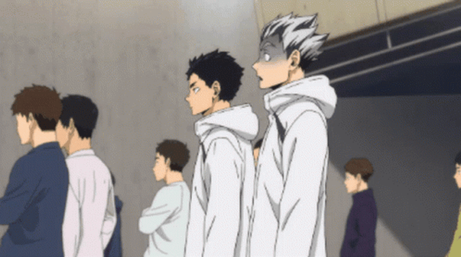 Haikyu Kotaro Bokuto Pass Out GIF