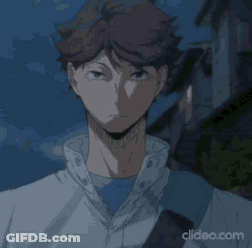 Haikyū Tōru Oikawa Walking GIF