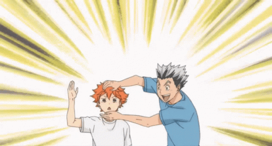 Haikyuu Bokuto Twist Hinata GIF
