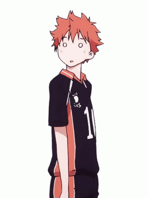 Haikyuu Hinata Funny Giggle GIF