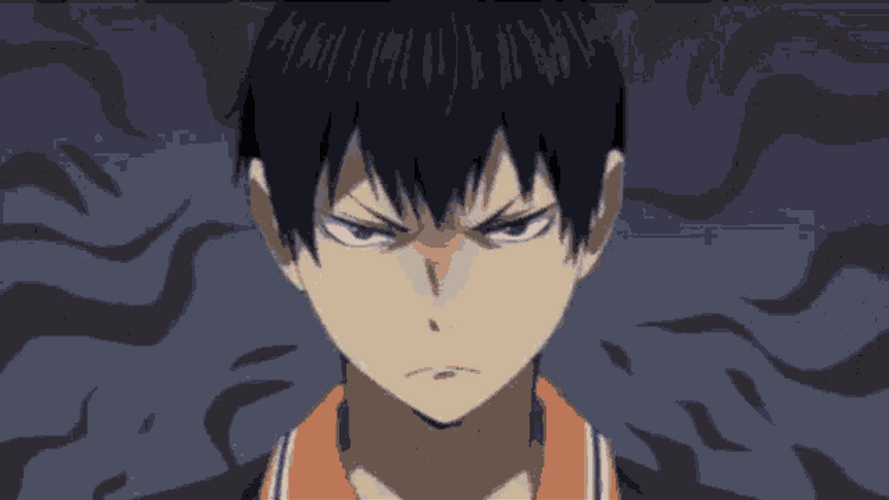 Haikyuu Kageyama Creepy Smile GIF