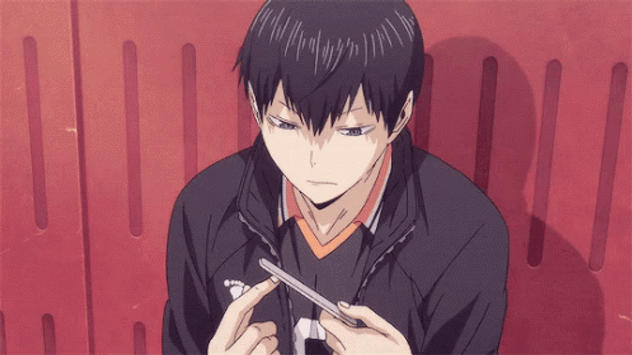 Haikyuu Kageyama Nail File GIF