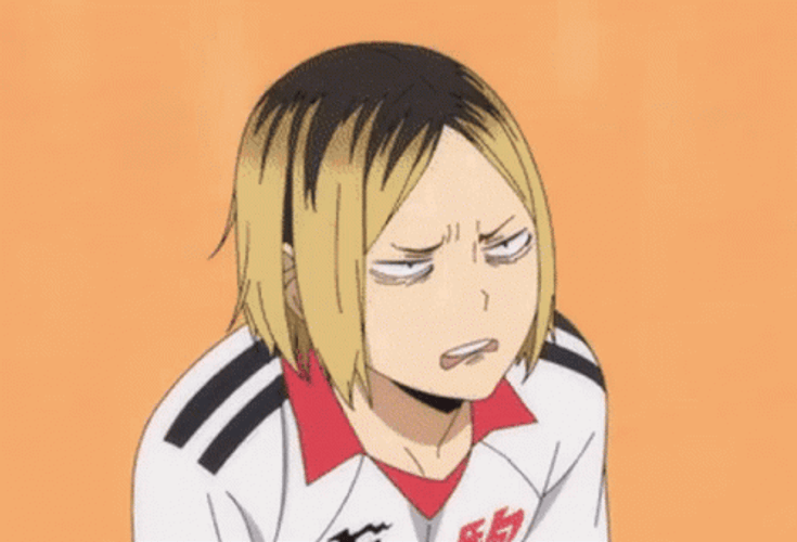 Haikyuu Kenma Kozume Furious GIF