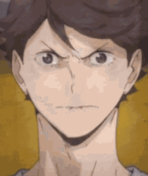 Haikyuu Oikawa Crying Cat GIF