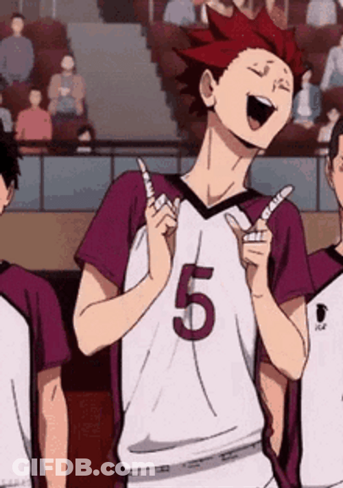 Haikyuu Satori Anime Dance GIF