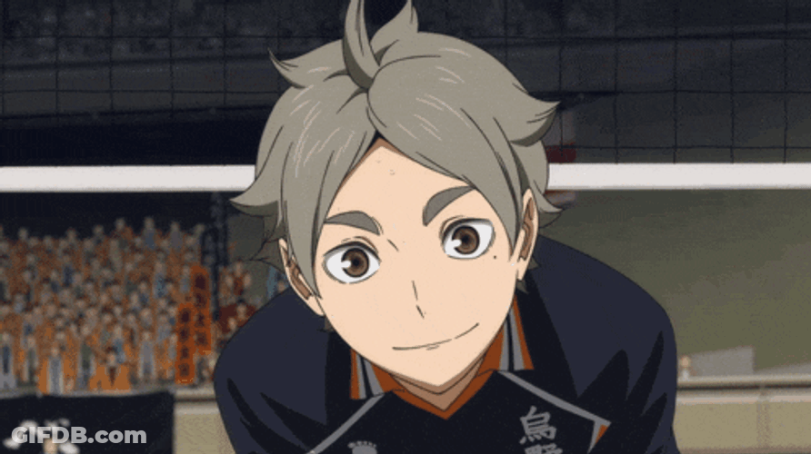 Haikyuu Sugawara Koushi GIF