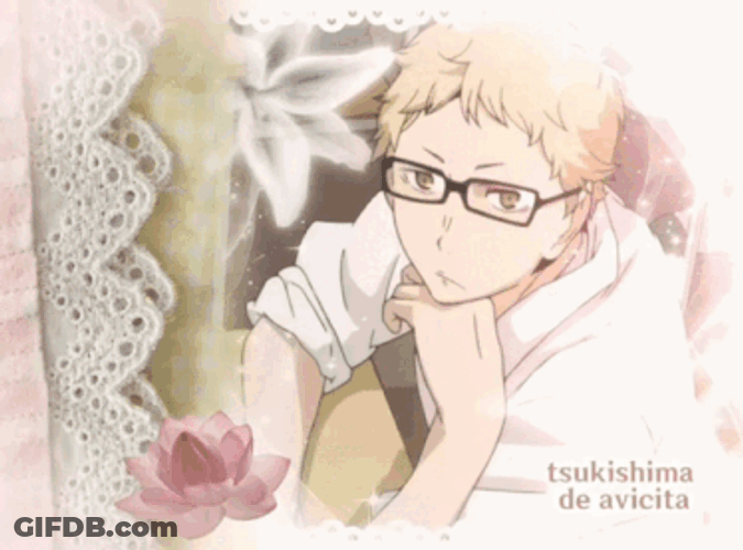Haikyuu Tsukki De GIF