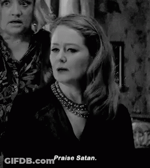 Hail Satan GIF