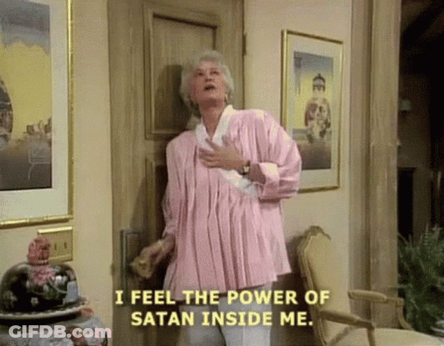Hail Satan GIF