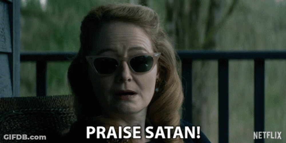 Hail Satan GIF