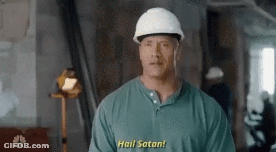 Hail Satan GIF