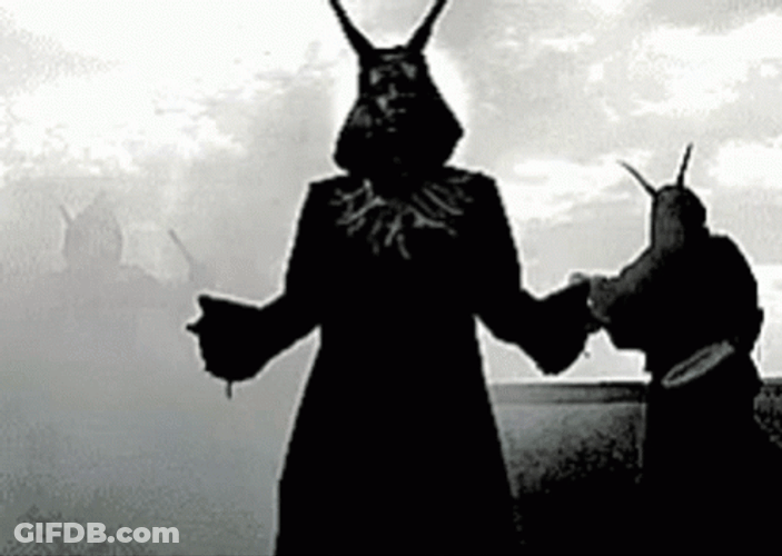 Hail Satan GIF